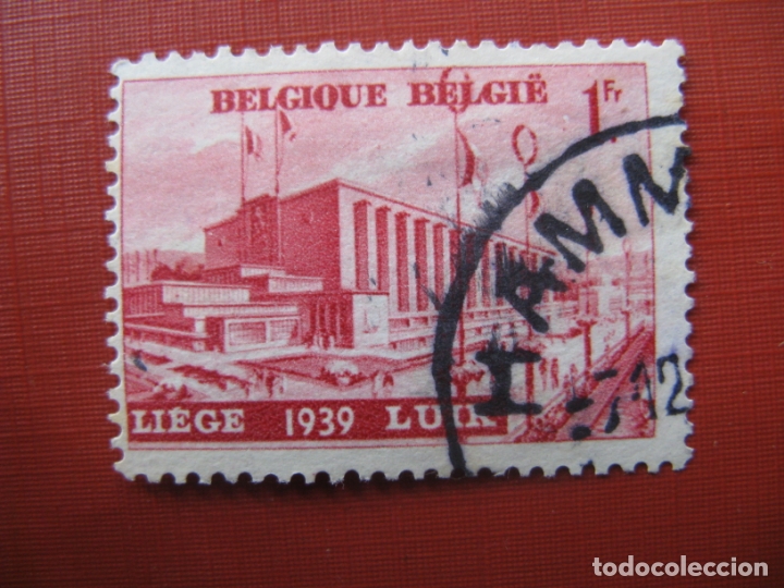 Selos: -belgica 1938, Yvert 485