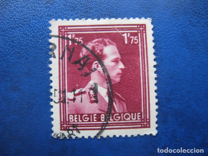 Selos: -belgica 1950 leopoldo III, Yvert 832