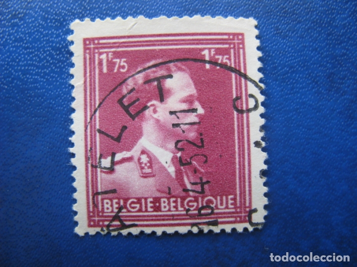 Selos: -belgica 1950, leopoldo III, Yvert 832