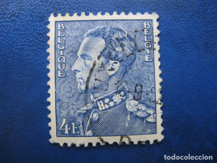 Selos: -belgica 1950, leopoldo III,Yvert 833