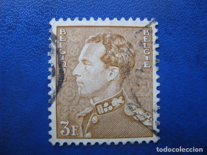 Selos: -belgica 1951, leopoldo III, Yvert 847