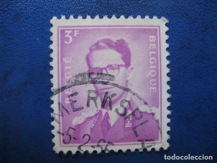Sellos: -belgica 1958, balduino I, Yvert 1067 - Foto 1