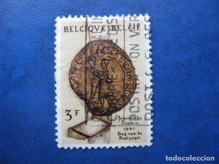 Selos: -belgica 1961, dia del sello, Yvert 1175