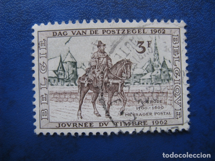 Selos: -belgica 1962, dia del sello, Yvert 1212