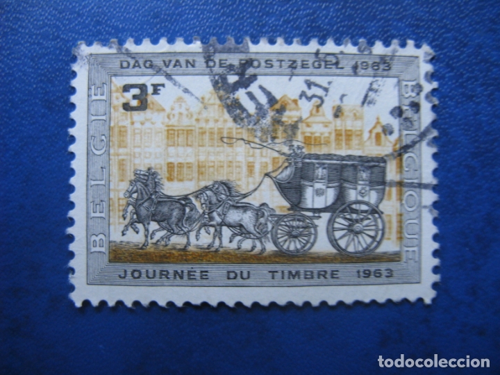 Selos: -belgica 1963, dia del sello, Yvert 1249