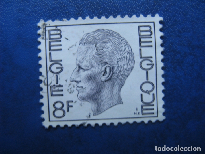 Selos: -belgica 1971, balduino I, Yvert 1581F