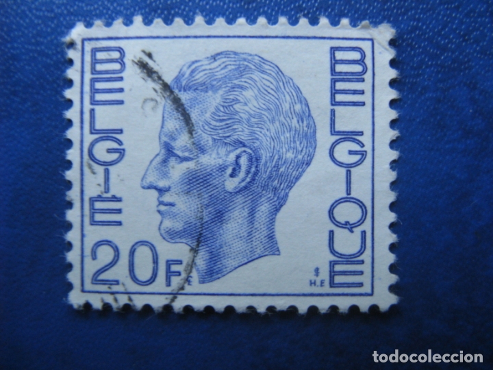 Sellos: -belgica 1971, balduino I, Yvert 1587