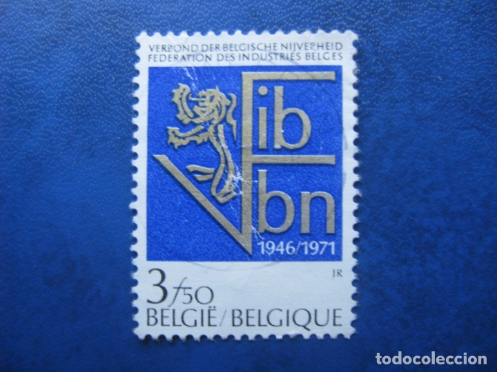 Selos: -belgica 1971, Yvert 1609