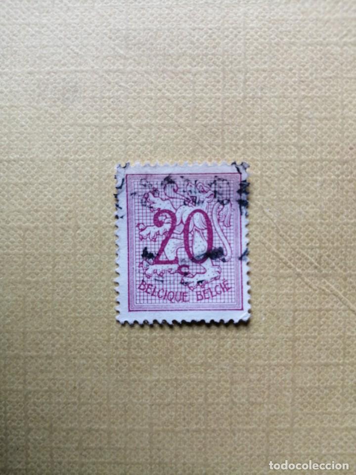 Stamps: 20 C SOBRE LE&Oacute;N HER&Aacute;LDICO - A&Ntilde;O 1951