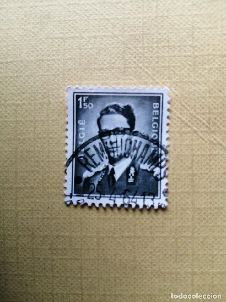 Stamps: 1,50 F - REY BALDUINO - A&Ntilde;O 1953 - MATASELLO IDENTIFICATIVO: 25-4-64