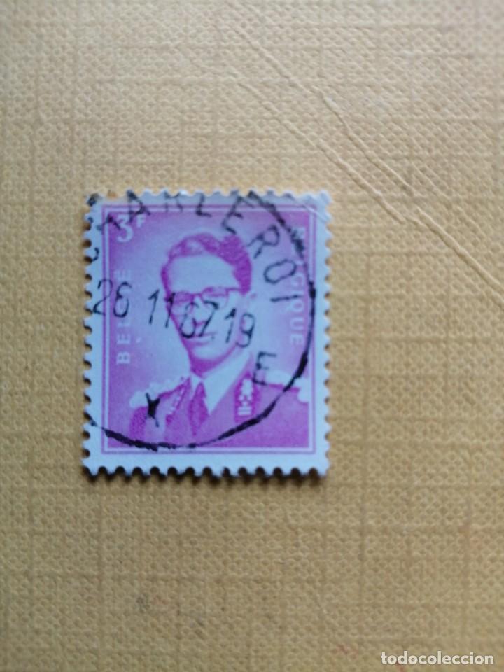 Stamps: 3 F - REY BALDUINO - A&Ntilde;O 1958 - MATASELLO IDENTIFICATIVO 26-11-87