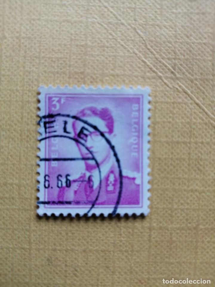 Stamps: 3 F - REY BALDUINO - A&Ntilde;O 1958 - MATASELLO IDENTIFICATIVO 6.66