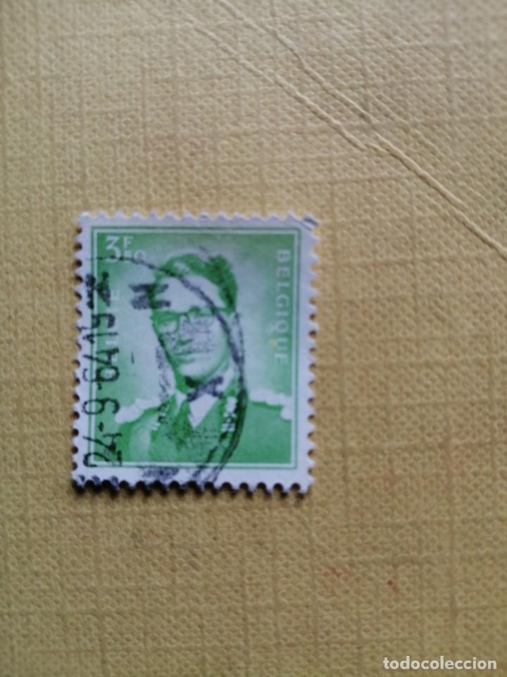 Stamps: 3,50 F - REY BALDUINO - A&Ntilde;O 1958 - MATASELLO IDENTIFICATIVO 24.9.64