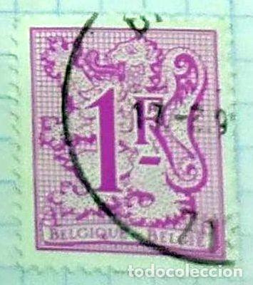 Stamps: BELGICA POSTES SELLO ESCUDO SIGLO XX 03