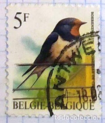 Stamps: BELGICA BELGIQUE SELLO PAJARO CANARIO 02