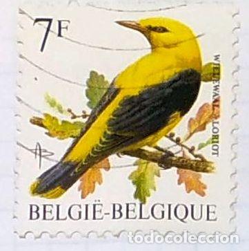 Stamps: BELGICA BELGIQUE SELLO PAJARO CANARIO 04