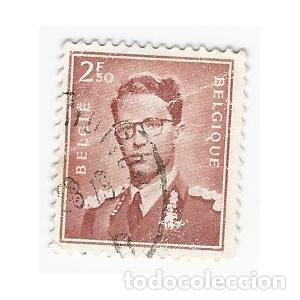 Sellos: SELLO B&Eacute;LGICA REY BALDUINO 2 50 F - Foto 1