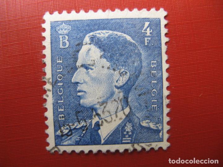 Sellos: +belgica 1953, balduino I, Yvert 911 - Foto 1