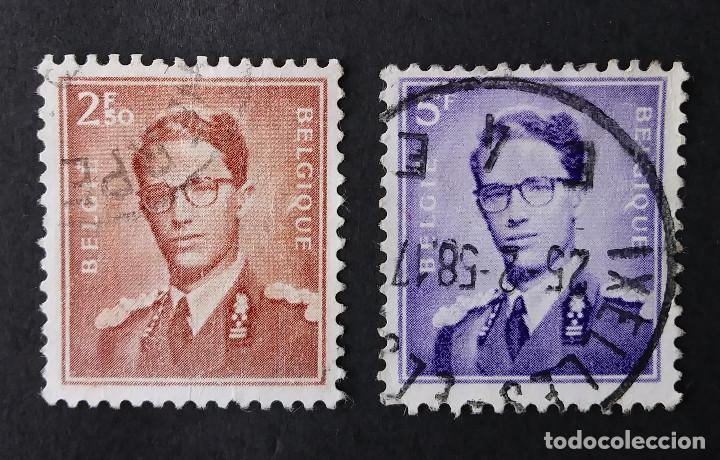 Sellos: Serie completa 1957 B&eacute;lgica Rey Balduino - Foto 1