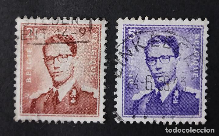 Sellos: Serie completa 1957 B&eacute;lgica Rey Balduino - Foto 1