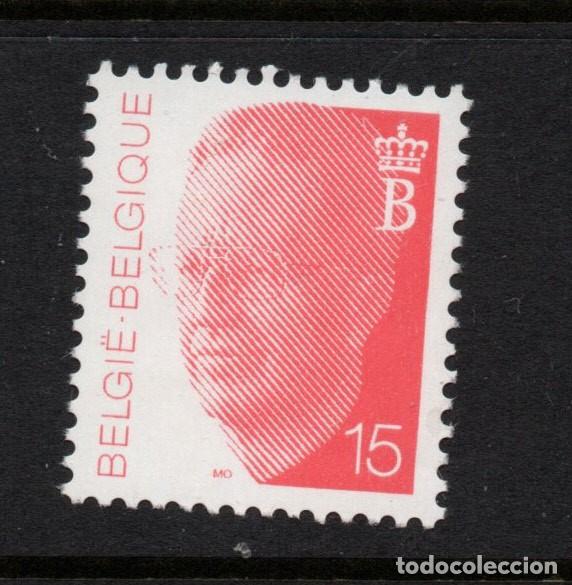 Sellos: BELGICA 2448** - A&Ntilde;O 1992 - REY BALDUINO I - Foto 1