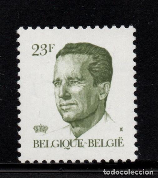 Sellos: B&Eacute;LGICA 2160** - A&Ntilde;O 1985 - REY BALDUINO I - Foto 1