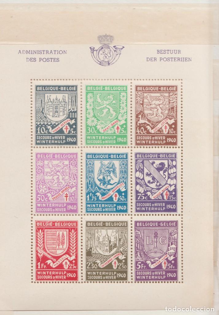 Sellos: BELGICA,1940.