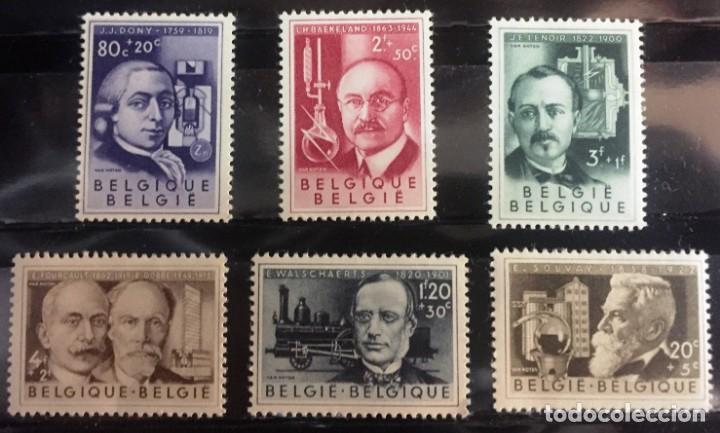 Francobolli: Belgica, inventores