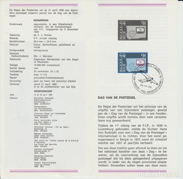 Sellos: B&Eacute;LGICA, DOCUMENTO FILAT&Eacute;LICO. - Foto 1