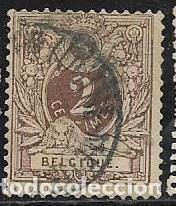 Sellos: B&Eacute;LGICA YVERT 44 - Foto 1