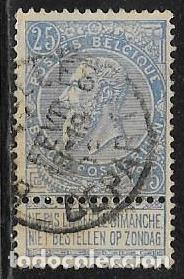 Sellos: B&Eacute;LGICA YVERT 60 - Foto 1