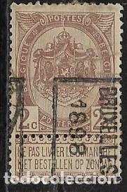 Sellos: B&Eacute;LGICA YVERT 55 - Foto 1