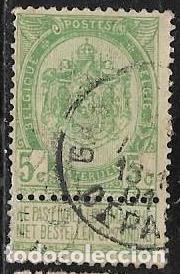 Sellos: B&Eacute;LGICA YVERT 56 - Foto 1