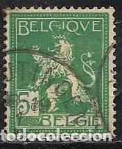 Sellos: B&Eacute;LGICA YVERT 110 - Foto 1