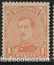 Sellos: B&Eacute;LGICA YVERT 135 - Foto 1