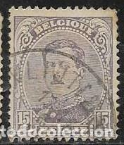 Sellos: B&Eacute;LGICA YVERT 139 - Foto 1