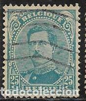 Sellos: B&Eacute;LGICA YVERT 141 - Foto 1