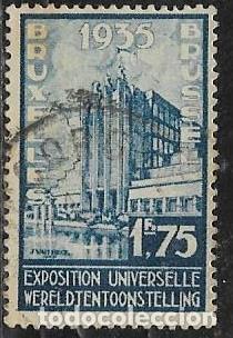 Sellos: B&Eacute;LGICA YVERT 389 - Foto 1