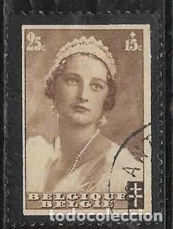 Sellos: B&Eacute;LGICA YVERT 412 - Foto 1