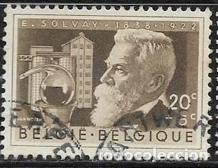 Sellos: B&Eacute;LGICA YVERT 973 - Foto 1
