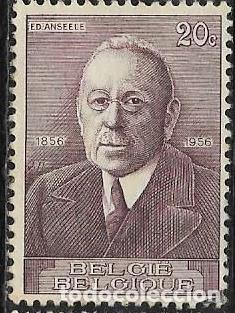 Sellos: B&Eacute;LGICA YVERT 997 - Foto 1