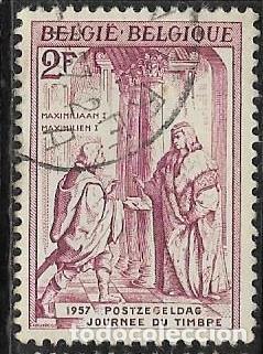 Sellos: B&Eacute;LGICA YVERT 1011 - Foto 1