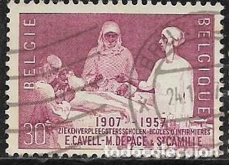 Sellos: B&Eacute;LGICA YVERT 1038 - Foto 1