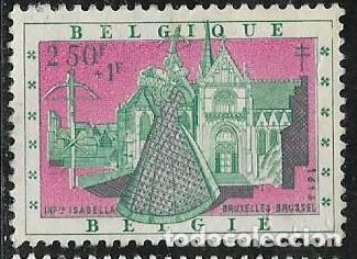 Sellos: B&Eacute;LGICA YVERT 1043 - Foto 1