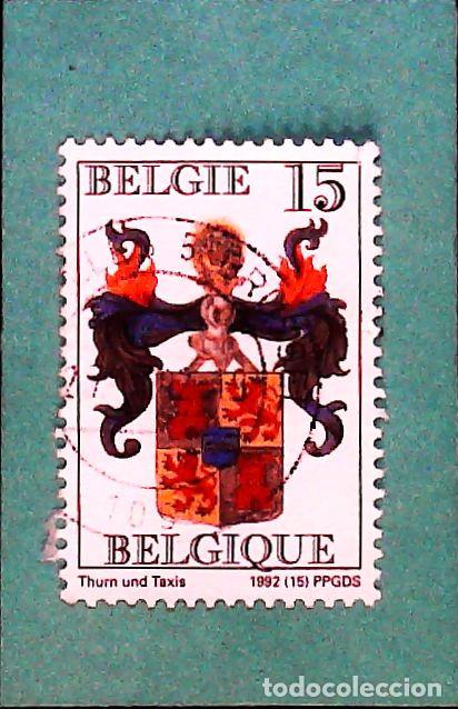 Sellos: Francobollo usato Belgio - Foto 1