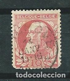Francobolli: sello belgica 10 postes belgie posterijen circulado y sellado belguique