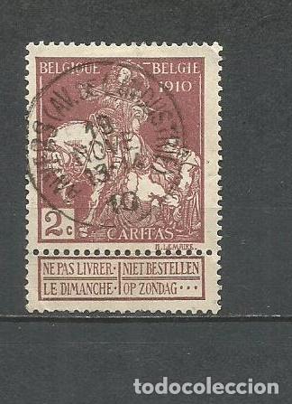 Sellos: BELGICA YVERT NUM. 89 USADO - Foto 1
