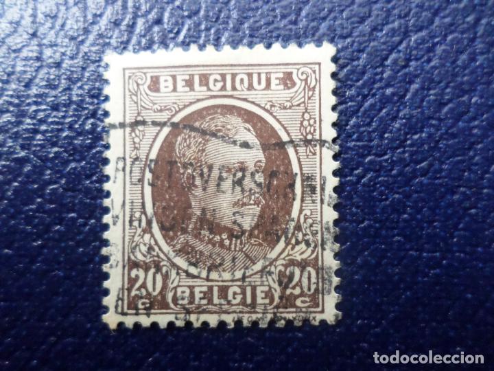 Timbres: .belgica, 1921, alberto 1&ordm;, Yvert 196