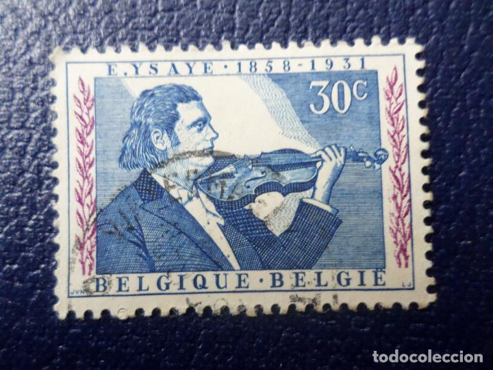 Timbres: .belgica, 1958, centenario nacimiento de eugene ysaye, Yvert 1063