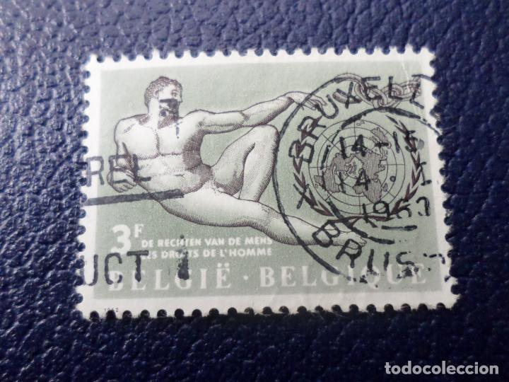 Briefmarken: .belgica, 1962, derechos humanos, Yvert 1231